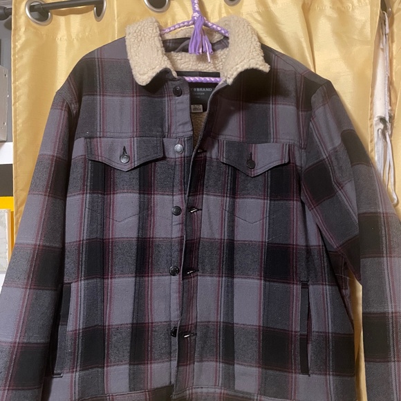 Lucky Brand Other - Lucky Brand XL Plaid Coat